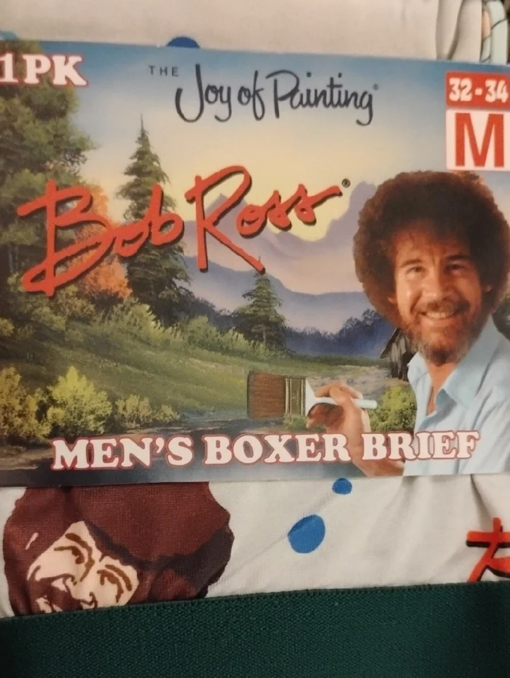 Men's Boxer Briefs — Bob Ross M NWT